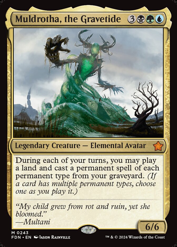 Muldrotha, the Gravetide (243) - Foundations (FDN)