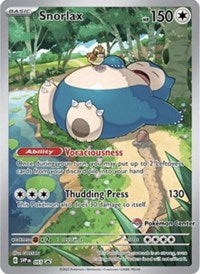 Snorlax - 051 (Pokemon Center Exclusive) (51) - SV: Scarlet & Violet Promo Cards (SVP)