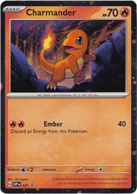 Charmander - 047 (Cosmos Holo) (47) - SV: Scarlet & Violet Promo Cards (SVP)