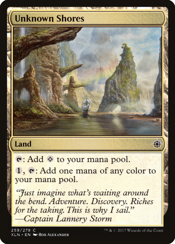 Unknown Shores (259) - Ixalan (XLN)