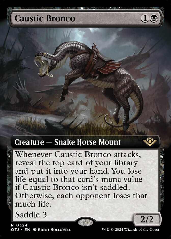 Caustic Bronco (324) - Outlaws of Thunder Junction (OTJ)