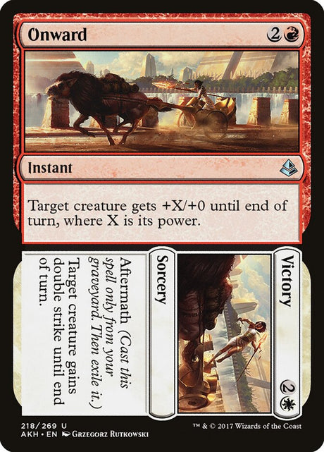 Onward // Victory (218) - Amonkhet (AKH)