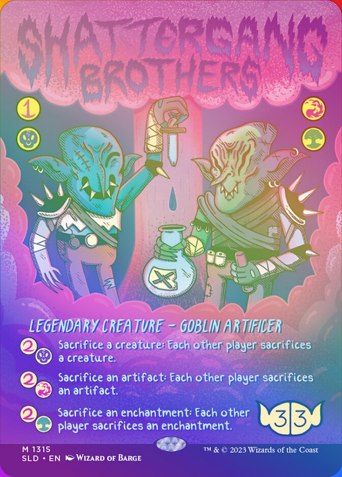 Shattergang Brothers (1315★) - Secret Lair Drop (SLD)