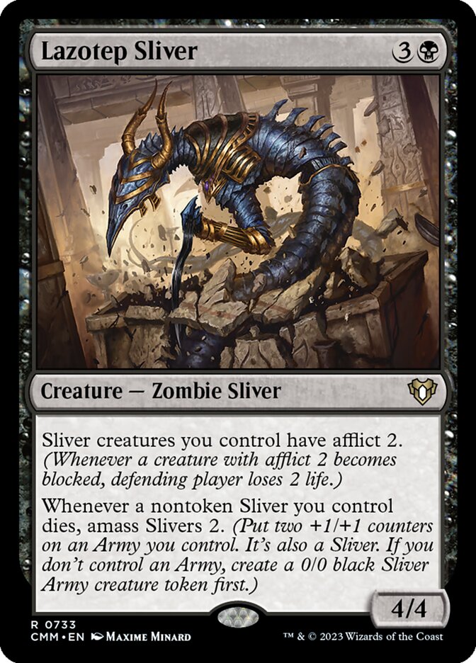 Lazotep Sliver (733) - Commander Masters (CMM)