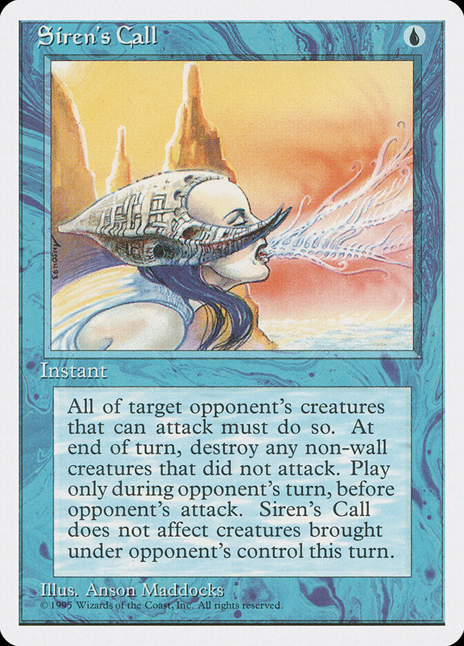 Siren's Call (101) - Fourth Edition (4ED)
