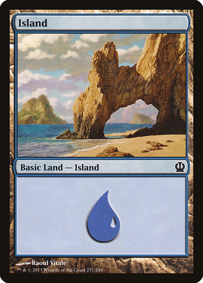 Island (237) - Theros (THS)
