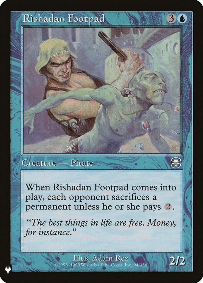 Rishadan Footpad (MMQ-94) - The List (PLST)