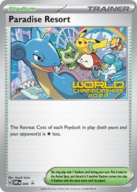 Paradise Resort - 045 (World Championships 2023) (45) - SV: Scarlet & Violet Promo Cards (SVP)