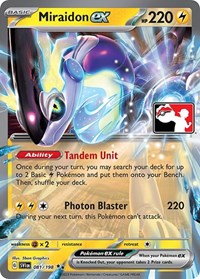 Miraidon ex (81) - Prize Pack Series Cards