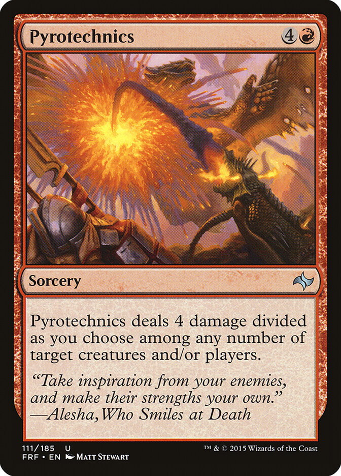 Pyrotechnics (111) - Fate Reforged (FRF)
