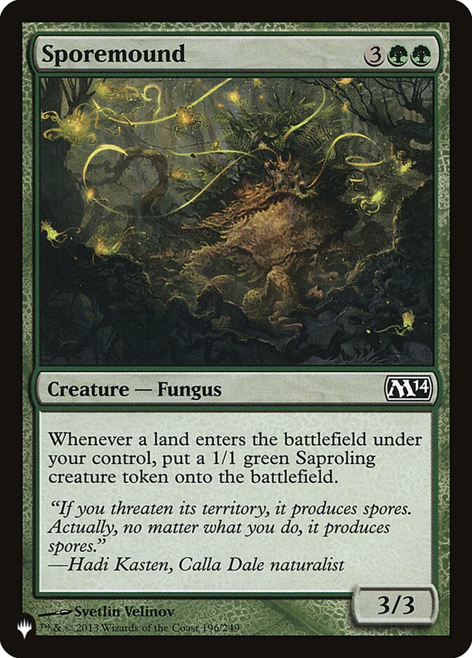 Sporemound (M14-196) - The List (PLST)