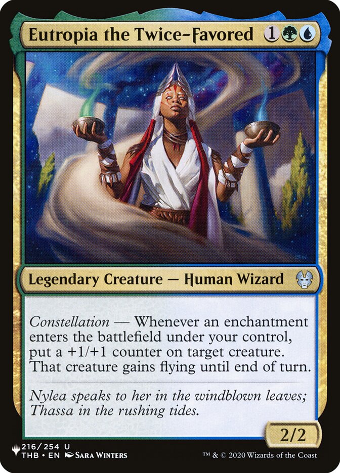 Eutropia the Twice-Favored (THB-216) - The List (PLST)