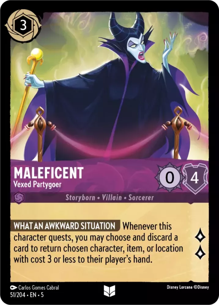 Maleficent - Vexed Partygoer - [Foil] Shimmering Skies (5)