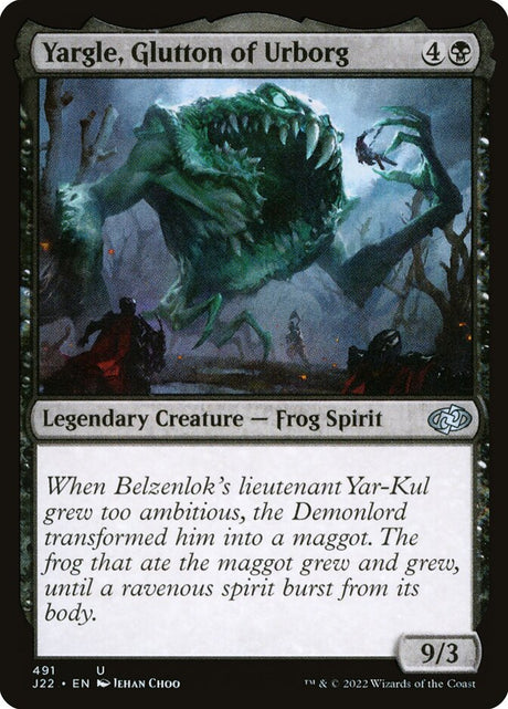 Yargle, Glutton of Urborg (491) - Jumpstart 2022 (J22)