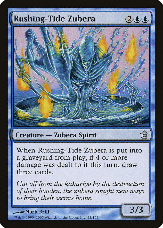 Rushing-Tide Zubera (52) - Saviors of Kamigawa (SOK)