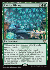 Lattice Library (40) - Secrets of Strixhaven Commander (SOC)