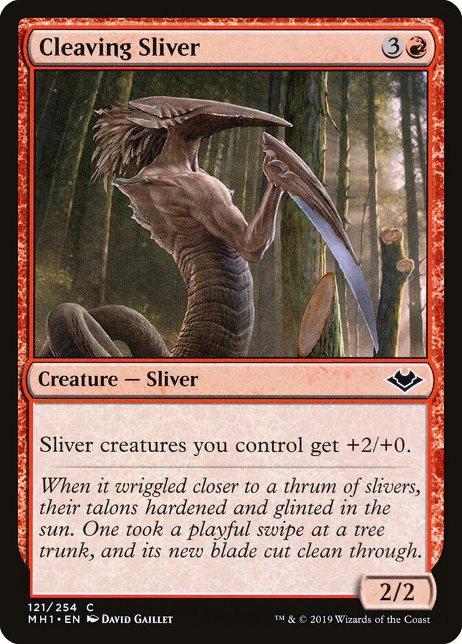 Cleaving Sliver (121) - Modern Horizons (MH1)