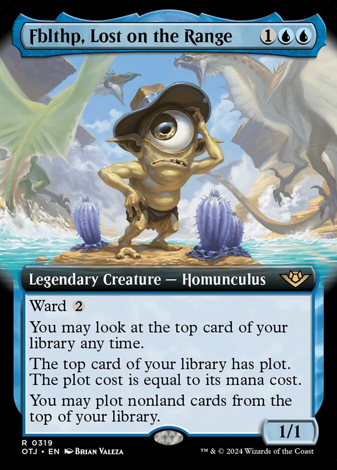 Fblthp, Lost on the Range - [Extended Art] Outlaws of Thunder Junction (OTJ)