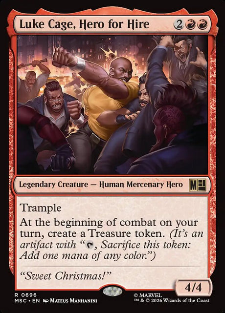 Luke Cage, Hero for Hire (696) - Marvel Super Heroes Commander (MSC)