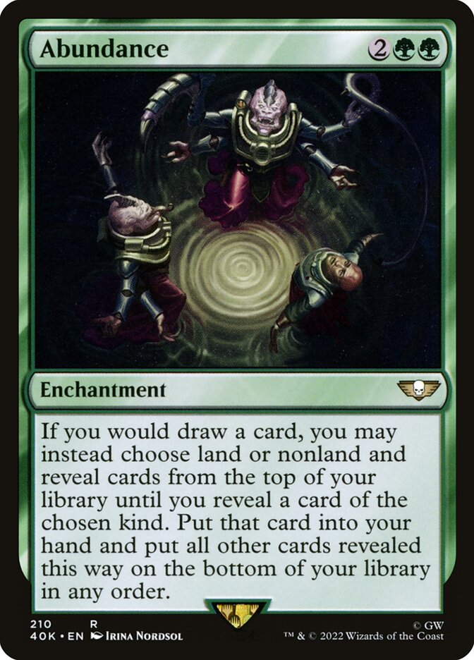 Abundance (210) - Warhammer 40,000 Commander (40K)