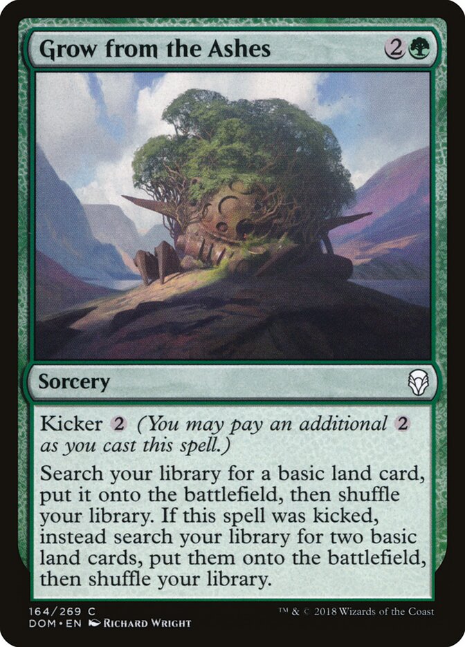Grow from the Ashes (164) - Dominaria (DOM)