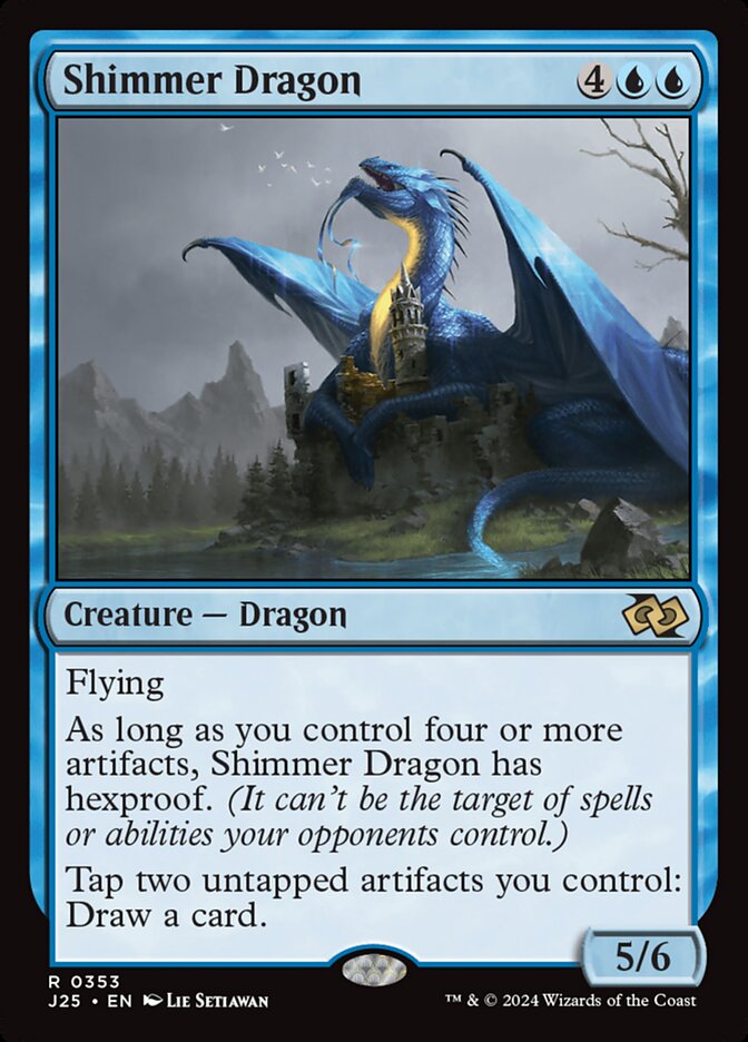 Shimmer Dragon (353) - Foundations Jumpstart (J25)