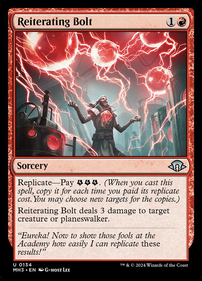 Reiterating Bolt (134) - Modern Horizons 3 (MH3)