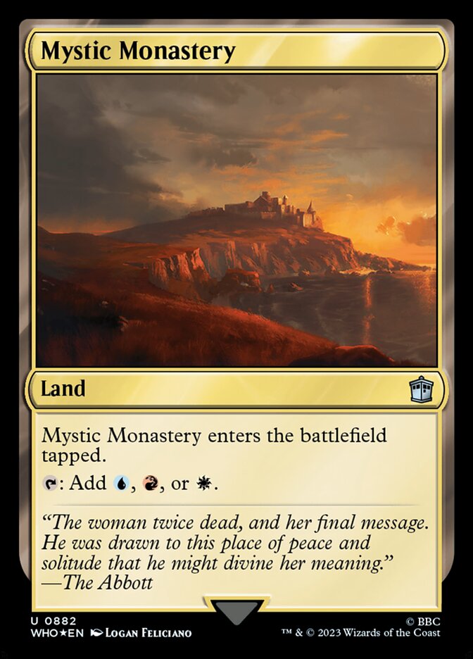 Mystic Monastery (882) - Doctor Who (WHO)
