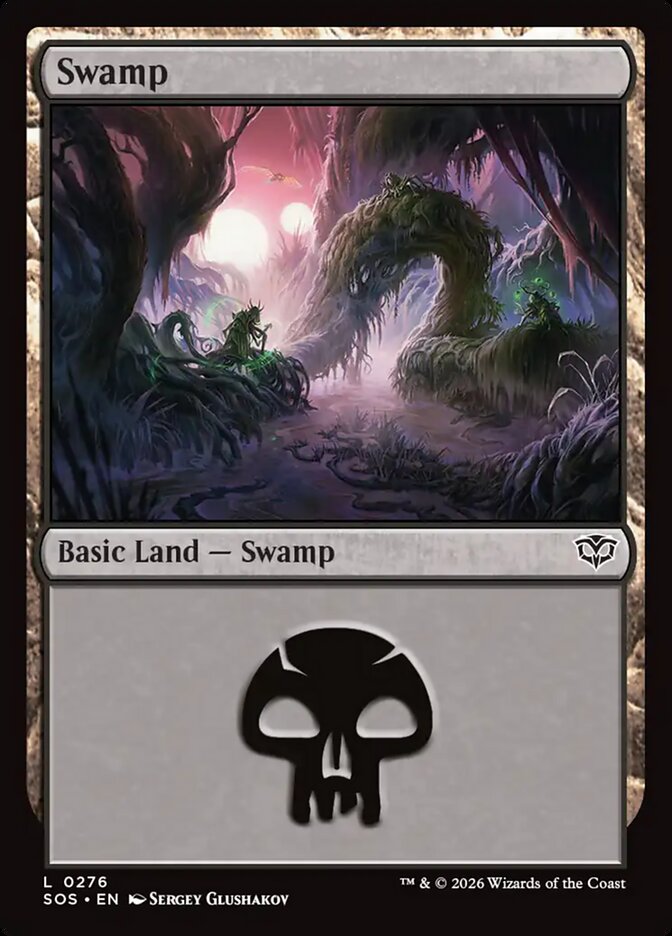 Swamp (276) - Secrets of Strixhaven (SOS)