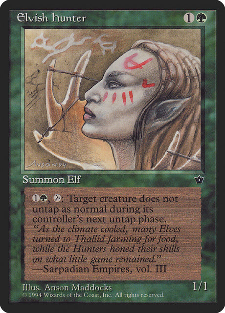 Elvish Hunter (67b) - Fallen Empires (FEM)