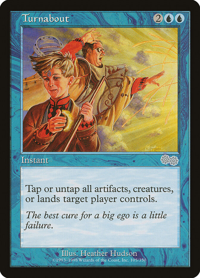 Turnabout (105) - Urza's Saga (USG)