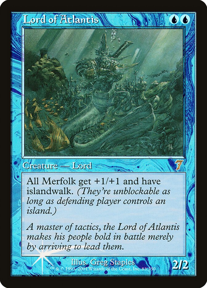Lord of Atlantis (83) - Seventh Edition (7ED)