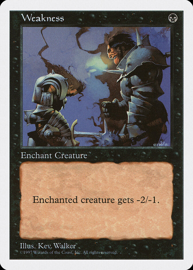 Weakness (205) - Fifth Edition (5ED)