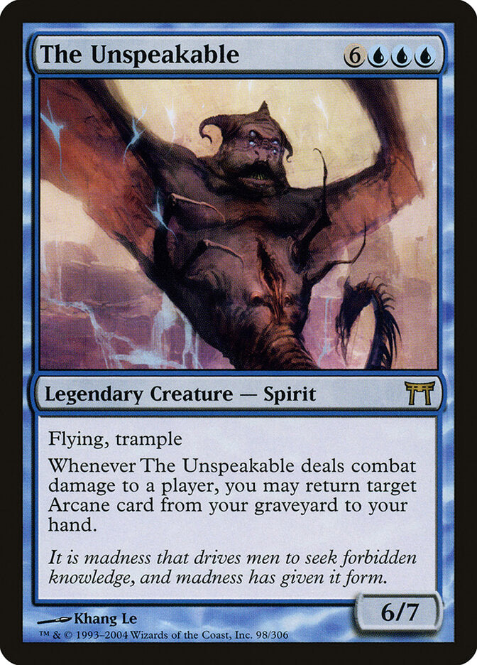 The Unspeakable (98) - Champions of Kamigawa (CHK)
