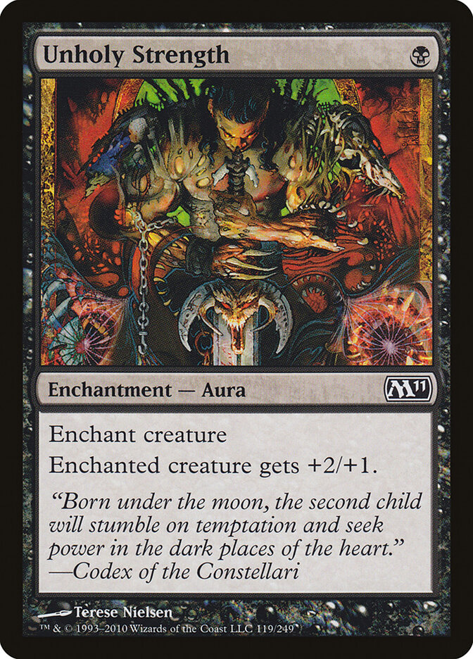 Unholy Strength (119) - Magic 2011 (M11)