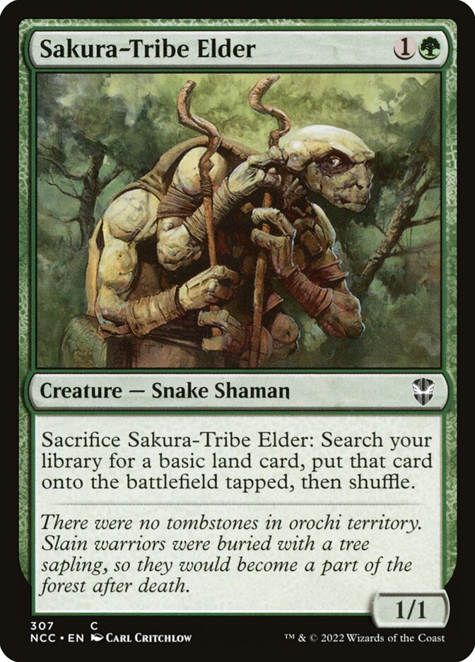 Sakura-Tribe Elder (307) - New Capenna Commander (NCC)
