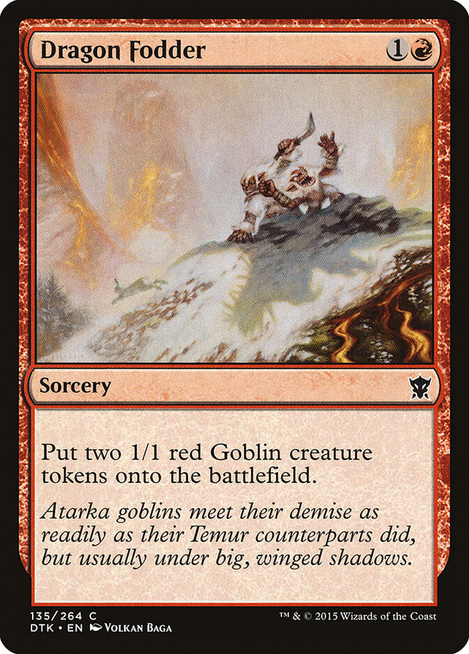 Dragon Fodder (135) - Dragons of Tarkir (DTK)