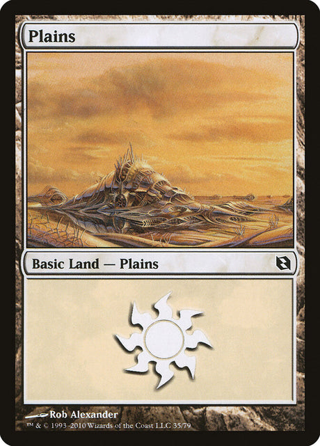 Plains (35) - Duel Decks: Elspeth vs. Tezzeret (DDF)