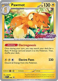 Pawmot - 006 (Prerelease) (6) - SV: Scarlet & Violet Promo Cards (SVP)
