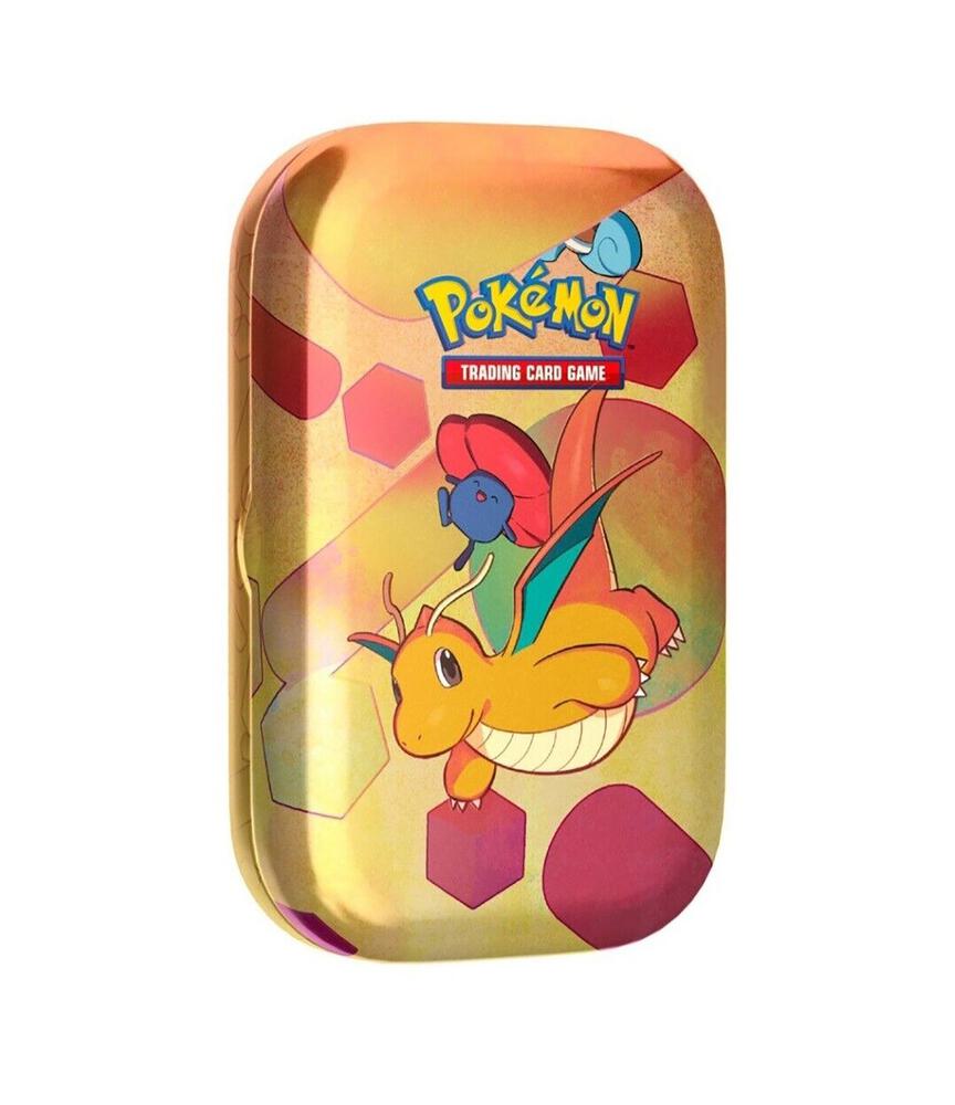 Dragonite) 151 Mini Tin - SV: Scarlet and Violet 151 (MEW) Alchemist's Refuge Dragonite) 151 Mini Tin - SV: Scarlet and Violet 151 (MEW) Alchemist's Refuge