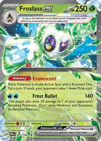 Froslass ex (3) - SV04: Paradox Rift (PAR)