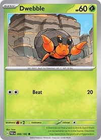 Dwebble (6) - SV04: Paradox Rift (PAR)