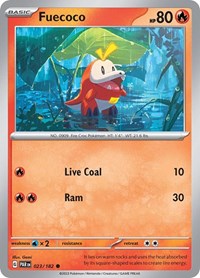Fuecoco (23) - SV04: Paradox Rift (PAR)