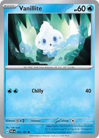 Vanillite (43) - SV04: Paradox Rift (PAR)