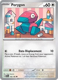 Porygon (142) - SV04: Paradox Rift (PAR)