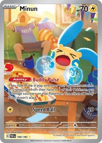 Minun (194) - SV04: Paradox Rift (PAR)