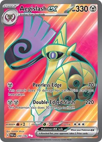 Aegislash ex (230) - SV04: Paradox Rift (PAR)