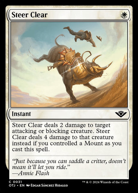 Steer Clear (31) - Outlaws of Thunder Junction (OTJ)