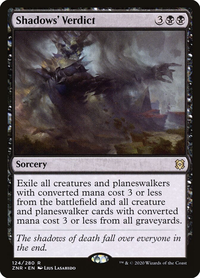 Shadows' Verdict (124) - Zendikar Rising (ZNR)