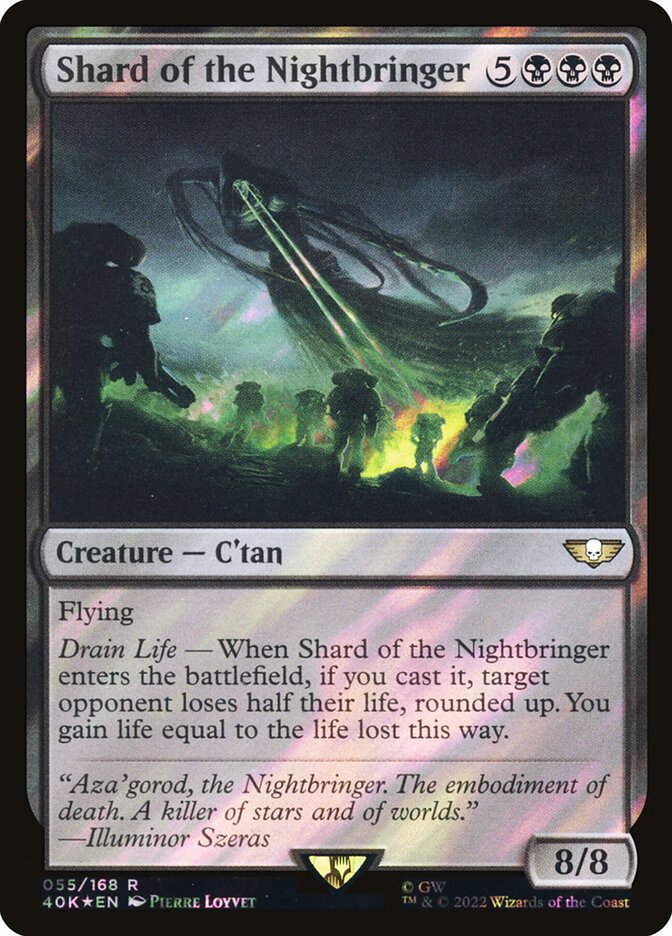 Shard of the Nightbringer (55★) - Warhammer 40,000 Commander (40K)
